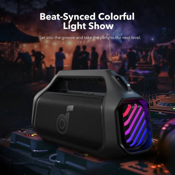 Anker Motion Boom 2 Plus portable Bluetooth speaker design Anker Motion Boom 2 Plus Design