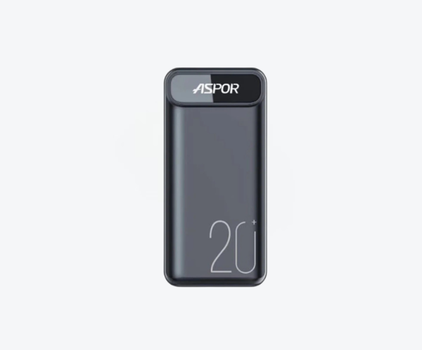 Aspor A396 power bank charging multiple devices