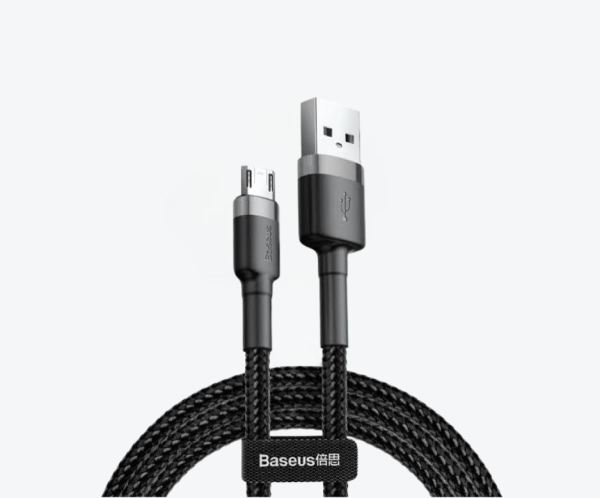 Baseus Micro USB cable connector design