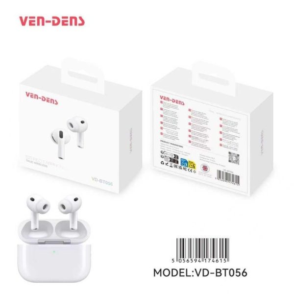 Ven Dens TWS earbuds with charging case design